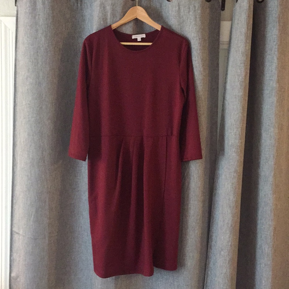 Downeast Burgundy Dress